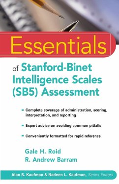 Essentials of Stanford-Binet Intelligence Scales (SB5) Assessment - Roid, Gale H.;Barram, R. Andrew