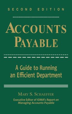 Accounts Payable - Schaeffer, Mary S; Institute of Management and Administration (Ioma)
