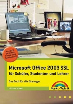 Microsoft Office 2003 SSL für Schüler, Studenten und Lehrer - Born, Günter