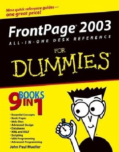 FrontPage 2003 All-in-One Desk Reference For Dummies - Mueller, John P.