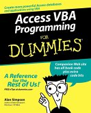 Access VBA Programming for Dummies