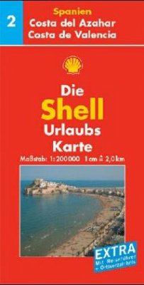 Cover Die Shell UrlaubsKarte Spanien Costa del Azahar, Costa de Valencia