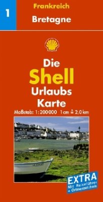 Cover Bretagne / Die Shell Urlaubskarte Frankreich 1