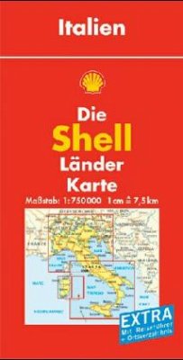 Cover Die Shell Länderkarte Italien. Italy. Italie; Italia