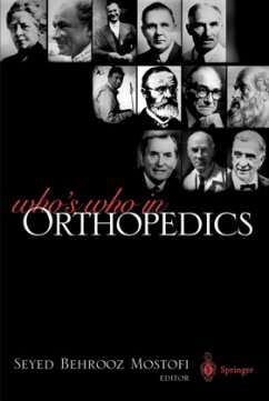 Who's Who in Orthopedics - Mostofi, Seyed B. (ed.)