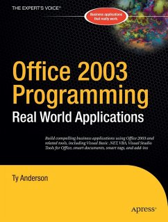 Office 2003 Programming - Anderson, Ty