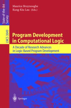 Program Development in Computational Logic - Bruynooghe, Maurice / Lau, Kung-Kiu (eds.)