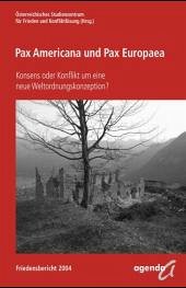 Cover Pax Americana und Pax Europaea