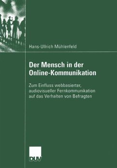 Der Mensch in der Online-Kommunikation - Mühlenfeld, Hans-Ulrich