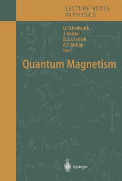 Quantum Magnetism - Schollwöck, Ulrich / Richter, Johannes / Farnell, Damian J.J. / Bishop, Raymond F. (eds.)
