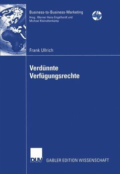 Verdünnte Verfügungsrechte - Ullrich, Frank