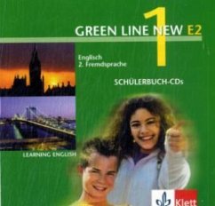 2 Schülerbuch-Audio-CDs, 1. Lernjahr / Green Line New (E2) Bd.1