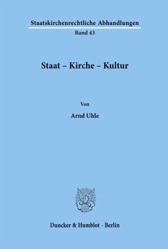 Cover Staat - Kirche - Kultur.
