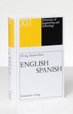 Dictionary of Engineering and Technology, English-Spanish / Wörterbuch der industriellen Technik 12