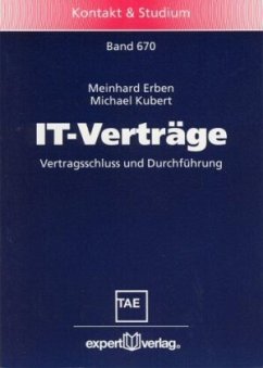 IT-Verträge - Erben, Meinhard; Kubert, Michael