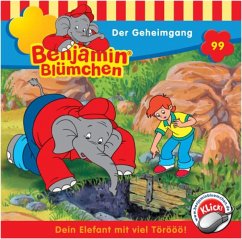 Der Geheimgang / Benjamin Blümchen Bd.99 (1 Audio-CD) - Donnelly, Elfie
