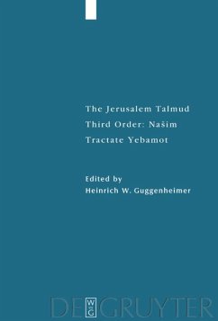 Tractate Yebamot - Guggenheimer, Heinrich W. (ed.)