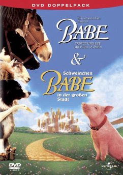 Ein Schweinchen namens Babe & Schweinchen Babe in der großen Stadt - DVD Doppelpack - James Cromwell,Magda Szubanski,David Webb