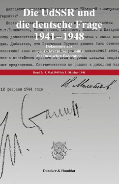 Die UdSSR und die deutsche Frage 1941¿1948. - Laufer, Jochen P / Kynin, Georgij P / Knoll, Viktor (Bearb.)