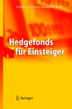 Hedgefonds für Einsteiger - Radel-Leszczynski, Ursula