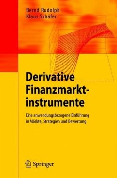 Derivative Finanzmarktinstrumente - Rudolph, Bernd / Schäfer, Klaus