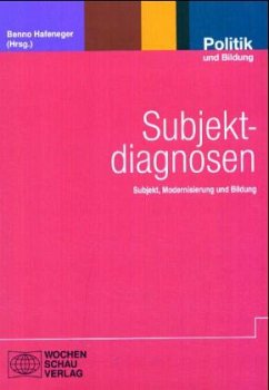 Subjektdiagnosen - Hafeneger, Benno (Hrsg.)