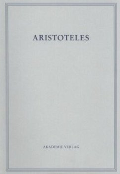 Oikonomika. Oikonomika / Aristoteles: Aristoteles Werke BAND 10/II - Aristoteles