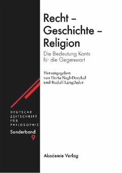 Recht - Geschichte - Religion - Langthaler, Rudolf / Nagl-Docekal, Herta (Hgg.)