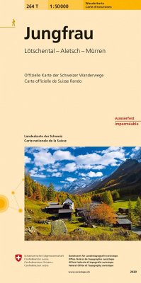 264T Jungfrau Wanderkarte - Bundesamt für Landestopografie swisstopo