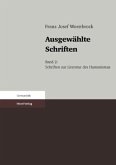 Schriften zur Literatur des Mittelalters