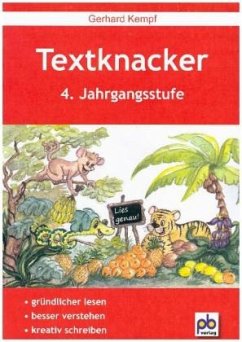 Textknacker. 4. Jahrgangsstufe - Kempf, Gerhard