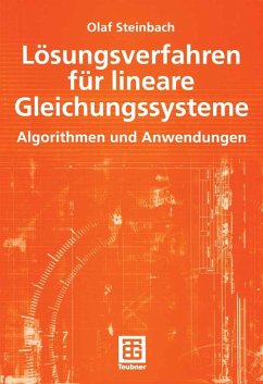 Cover Lösungsverfahren für lineare Gleichungssysteme