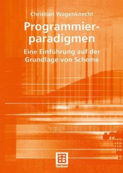 Programmierparadigmen - Wagenknecht, Christian