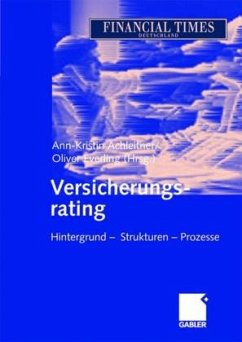 Versicherungsrating - Achleitner, Ann-Kristin / Everling, Oliver (Hgg.)