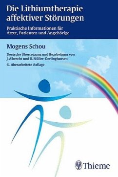 Cover Die Lithiumtherapie affektiver Störungen
