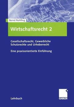 Wirtschaftsrecht 2 - Rohlfing, Bernd