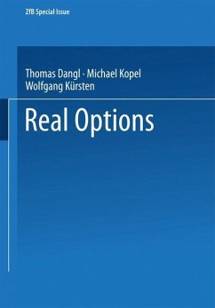 Real Options - Dangl, Thomas / Kopel, Michael / Kürsten, Wolfgang (Hgg.)