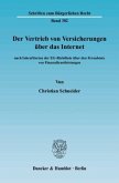 Der Vertrieb von Versicherungen über das Internet