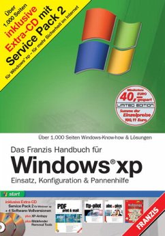 Das Franzis-Handbuch für Windows XP, mit 2 CD-ROMs - Schmidt, Udo