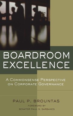 Boardroom Excellence - Brountas, Paul P.