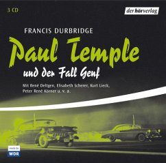 Cover Paul Temple und der Fall Genf, 3 Audio-CDs