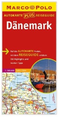 Cover Marco Polo Autokarte Dänemark, m. Reiseguide