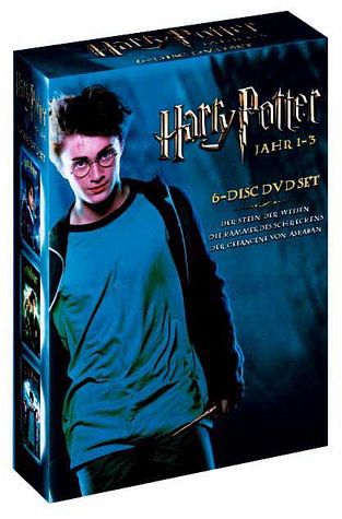 Harry Potter Box, Jahr 1-3, 6 DVDs auf DVD - Portofrei bei bücher.de