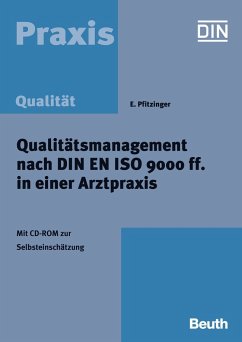 Cover Qualitätsmanagement nach DIN EN ISO 9000 ff.in einer Arztpraxis