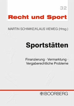 Sportstätten - Schimke, Martin / Vieweg, Klaus (Hgg.)
