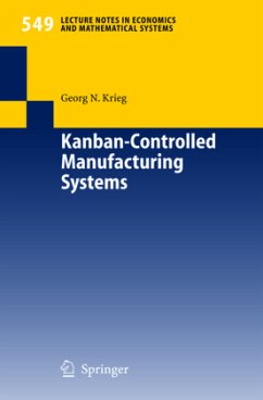 Kanban-Controlled Manufacturing Systems - Krieg, Georg