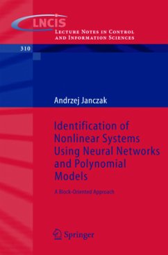 Identification of Nonlinear Systems Using Neural Networks and Polynomial Models - Janczak, Andrzej