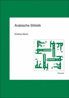 Arabische Stilistik - Stock, Kristina