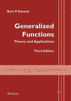 Generalized Functions - Kanwal, Ram P.