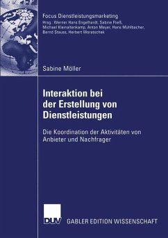 Interaktion bei der Erstellung von Dienstleistungen - Möller, Sabine